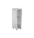 Lanberg Rack cabinet 19" free-standing 42U/600x800 (flat pack) with glass door, LCD FF01-6842-12SL Grey