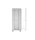 Lanberg Rack cabinet 19" free-standing 42U/800x1000 (flat pack) with glass door, LCD FF01-8042-12SL Grey