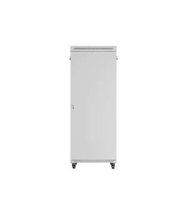 Lanberg Rack cabinet 19" free-standing 42U/800x1000 (flat pack) with glass door, LCD FF01-8042-12SL Grey