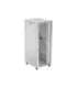 Lanberg Rack cabinet 19" free-standing 42U/800x1000 (flat pack) with glass door, LCD FF01-8042-12SL Grey