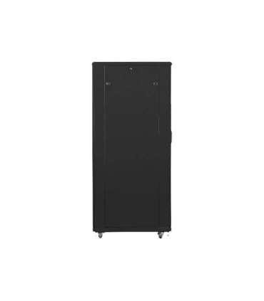 Lanberg Rack cabinet 19" free-standing 42U/800x1000 (flat pack) with mesh door FF01-8042-23B Black