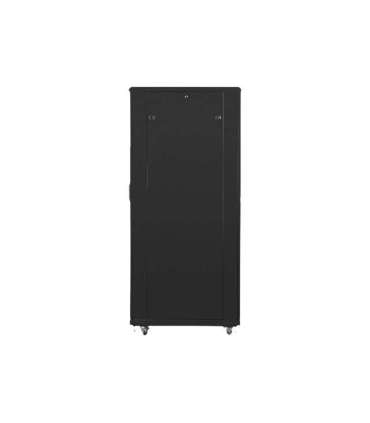 Lanberg Rack cabinet 19" free-standing 42U/800x1000 (flat pack) with mesh door FF01-8042-23B Black