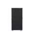 Lanberg Rack cabinet 19" free-standing 42U/800x1200 (flat pack) with glass door, LCD FF01-8242-12BL Black