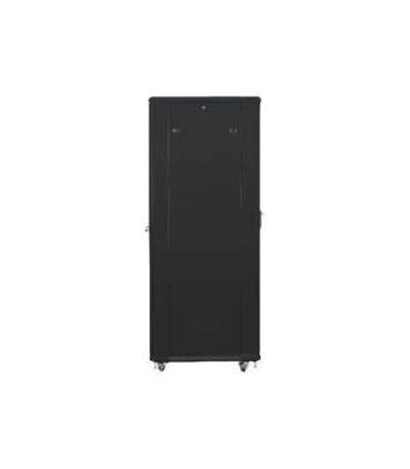 Lanberg Rack cabinet 19" free-standing 42U/800x800 (flat pack) with mesh door FF01-8842-23B Black