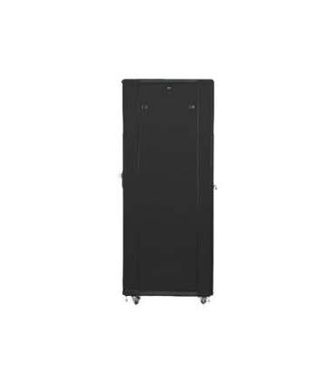 Lanberg Rack cabinet 19" free-standing 42U/800x800 (flat pack) with mesh door FF01-8842-23B Black