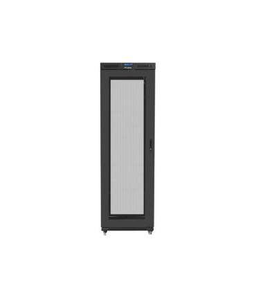 Lanberg Rack cabinet 19" free-standing 47U/800x1000 (flat pack) with mesh door, LCD FF01-8047-23BL Black