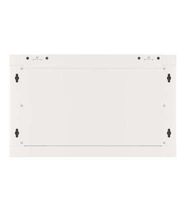 Lanberg Rack cabinet 19" wall-mount 12U/600x450 for self-assembly with metal door (flat pack) WF01-6412-00S Grey