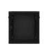 Lanberg Rack cabinet 19" wall-mount 12U/600x450 with perforated door (flat pack) WF01-6412-23B Black