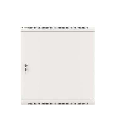 Lanberg Rack cabinet 19" wall-mount 12U/600x600 for self-assembly with metal door (flat pack) WF01-6612-00S Grey