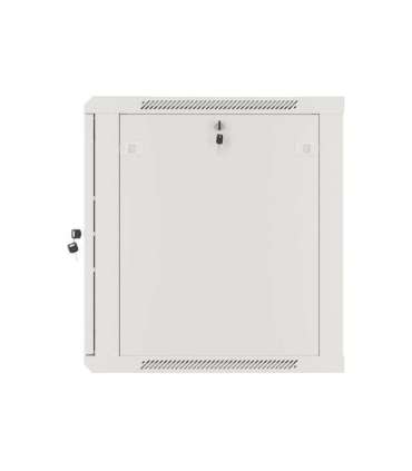 Lanberg Rack cabinet 19" wall-mount 12U/600x600 for self-assembly with metal door (flat pack) WF01-6612-00S Grey