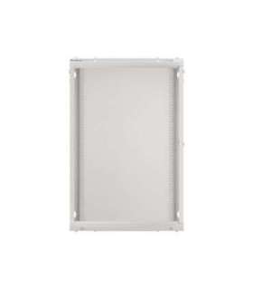 Lanberg Rack cabinet 19" wall-mount 18U/600x600 (flat pack) WF01-6618-10S Grey