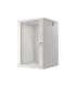 Lanberg Rack cabinet 19" wall-mount 18U/600x600 (flat pack) WF01-6618-10S Grey