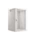 Lanberg Rack cabinet 19" wall-mount 18U/600x600 (flat pack) WF01-6618-10S Grey