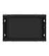 Lanberg Rack cabinet 19" wall-mount 6U/600x450 for self-assembly with metal door (flat pack) WF01-6406-00B Black