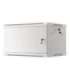 Lanberg Rack cabinet 19" wall-mount 6U/600x450 for self-assembly with metal door (flat pack) WF01-6406-00S Grey