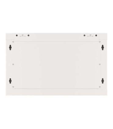 Lanberg Rack cabinet 19" wall-mount 6U/600x450 for self-assembly with metal door (flat pack) WF01-6406-00S Grey