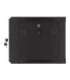Lanberg Rack cabinet 19" wall-mount 6U/600x450 with perforated door (flat pack) WF01-6406-23B Black