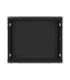 Lanberg Rack cabinet 19" wall-mount 9U/600x450 for self-assembly with metal door (flat pack) WF01-6409-00B Black