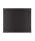 Lanberg Rack cabinet 19" wall-mount 9U/600x450 with perforated door (flat pack) WF01-6409-23B Black