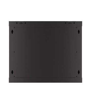 Lanberg Rack cabinet 19" wall-mount 9U/600x450 with perforated door (flat pack) WF01-6409-23B Black