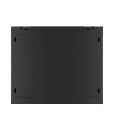 Lanberg Rack cabinet 19" wall-mount 9U/600x600 (flat pack) V2 WF01-6609-10B Black