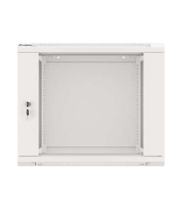 Lanberg Rack cabinet 19" wall-mount 9U/600x600 (flat pack) with glass door WF01-6609-10S Grey