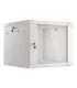 Lanberg Rack cabinet 19" wall-mount 9U/600x600 (flat pack) with glass door WF01-6609-10S Grey