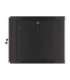 Lanberg Rack cabinet 19" wall-mount 9U/600x600 (flat pack) for self-assembly with metal door WF01-6609-00B Black