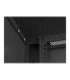 Lanberg Rack cabinet 19" wall-mount 9U/600x600 (flat pack) for self-assembly with metal door WF01-6609-00B Black