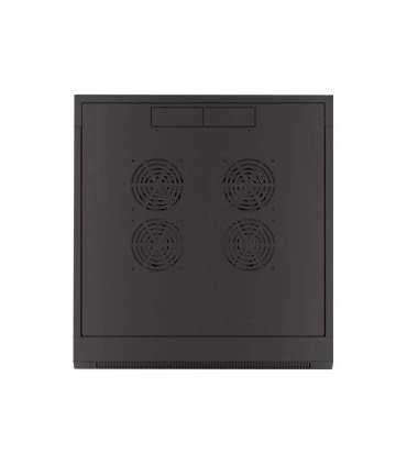 Lanberg Rack cabinet 19" wall-mounted 4U 600 fast assembly (flat pack) WFFA-5604-10B Black