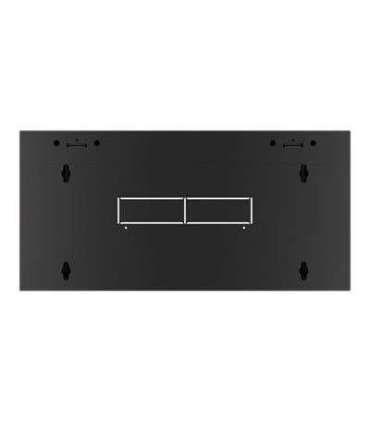 Lanberg Rack cabinet 19" wall-mounted 4U 600 fast assembly (flat pack) WFFA-5604-10B Black