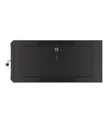 Lanberg Rack cabinet 19" wall-mounted 4U 600 fast assembly (flat pack) WFFA-5604-10B Black