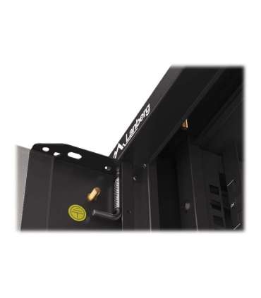 Lanberg Rack cabinet 19" wall-mounted 4U 600 fast assembly (flat pack) WFFA-5604-10B Black