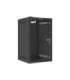 Lanberg Rack cabinet 10" wall-mount 9U/280x310 (flat pack) with glass door WF10-2309-10B Black
