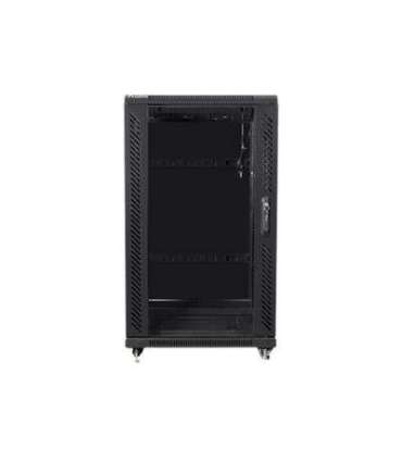 Lanberg Rack cabinet 19" free-standing 22U/600x600 (flat pack) FF01-6622-12B Black
