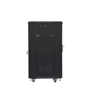 Lanberg Rack cabinet 19" free-standing 22U/600x600 (flat pack) FF01-6622-12B Black