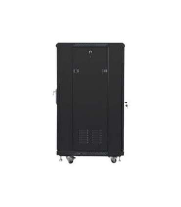 Lanberg Rack cabinet 19" free-standing 22U/600x600 (flat pack) FF01-6622-12B Black