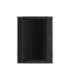 Lanberg Rack cabinet 19" wall-mount 18U/600x600 (flat pack) with glass door WF01-6618-10B Black