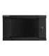 Lanberg Rack cabinet 19" wall-mount 6U/600x600 (flat pack) WF01-6606-10B Black