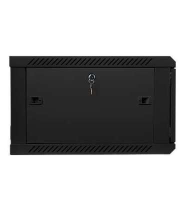 Lanberg Rack cabinet 19" wall-mount 6U/600x600 (flat pack) WF01-6606-10B Black