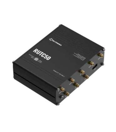 Teltonika Industrial 5G Router with Wi-Fi 6 RUTC5020 802.11ax 10/100/1000 Mbit/s Ethernet LAN (RJ-45) ports 5 |