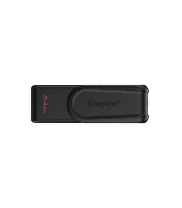 Kingston USB Flash Drive DataTraveler Exodia S 64 GB USB 3.2 Gen 1 Black