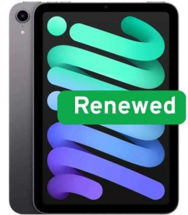 Apple RENEW Grade C iPad Mini 6 (2021) Gray Liquid Retina A15 Bionic Chip 4 GB 64 GB Wi-Fi iPadOS |