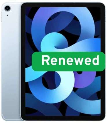 Apple RENEW Grade B iPad Air (2020) 10.9 Blue Liquid Retina A14 Bionic Chip 4 GB 64 GB Wi-Fi iPadOS