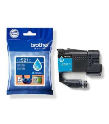 Brother LC521C Ink Cartridges Cyan