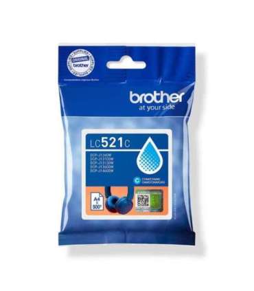 Brother LC521C Ink Cartridges Cyan