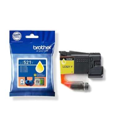 Brother LC521Y Ink Cartridges Yellow