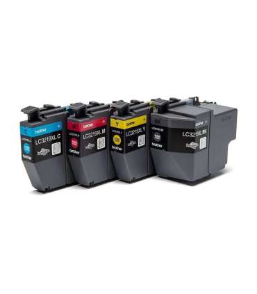 Brother LC3219XLVAL Ink Cartridges Black, Cyan, Magenta,Yellow