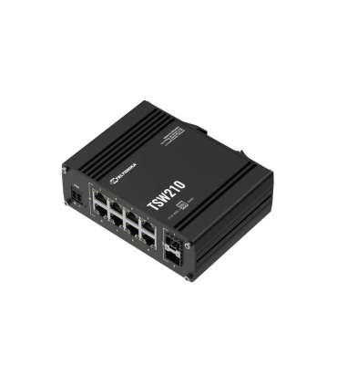 Teltonika Switch 8 GbE, 2 SFP ports TSW210