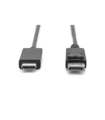 Digitus Adapter Cable, DP - HDMI type A DisplayPort to HDMI 2 m